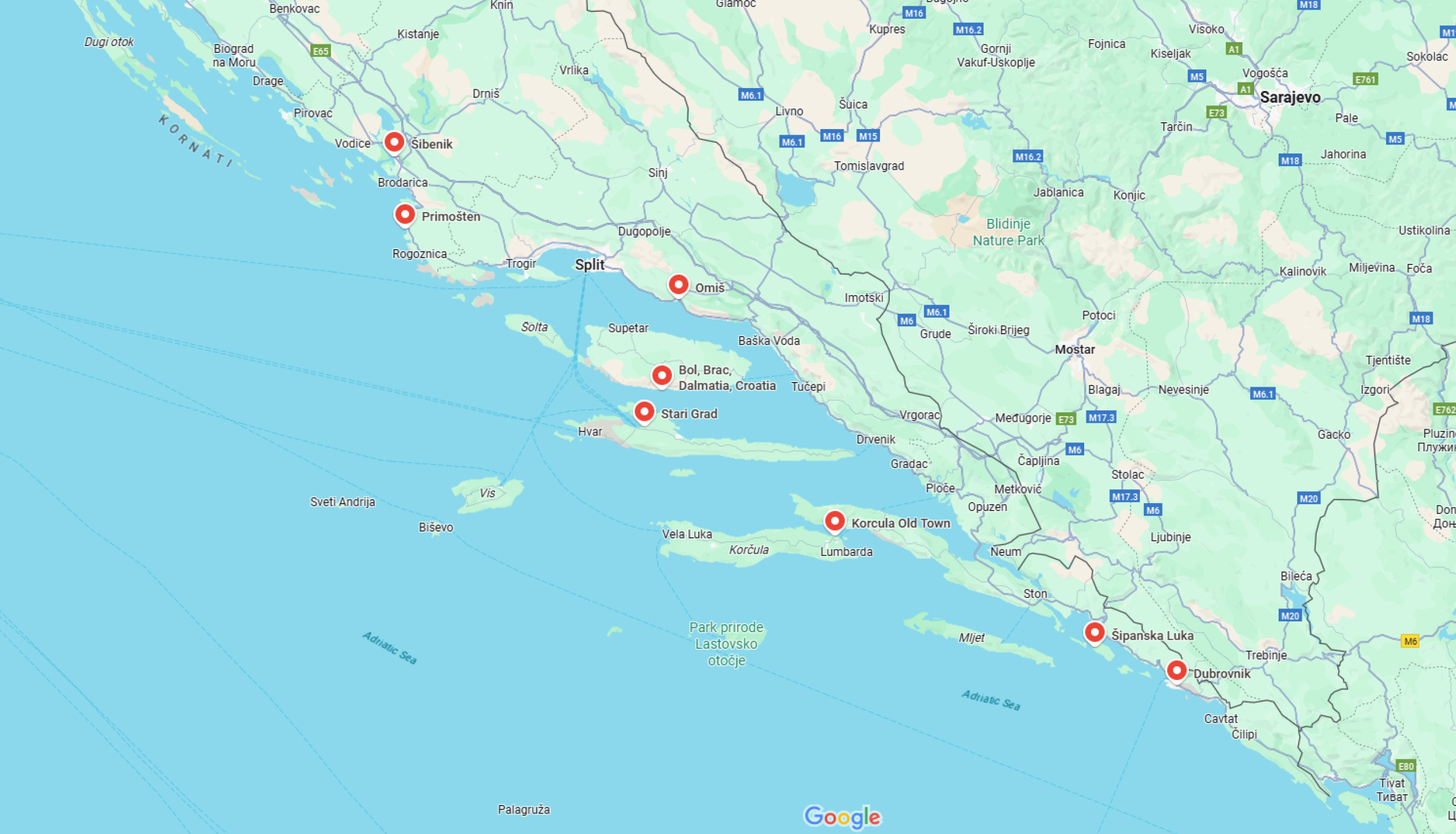 Croatia Yacht Charter Sept 2026 - Google Maps.jpg