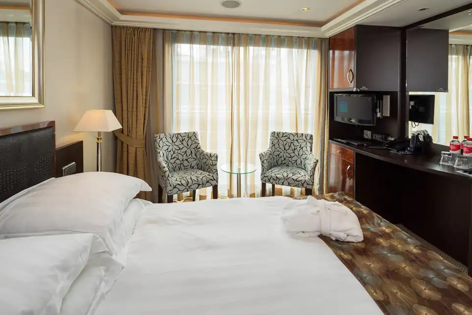 French Balcony with inside seating