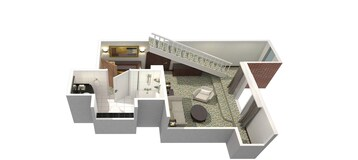 Duplex Suite - 1st Floor Floorplan