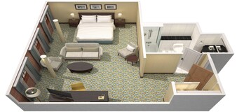 Junior Suite - Floor Plan 