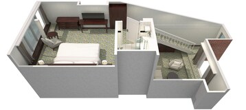 Duplex Suite - 2nd Floor Floorplan