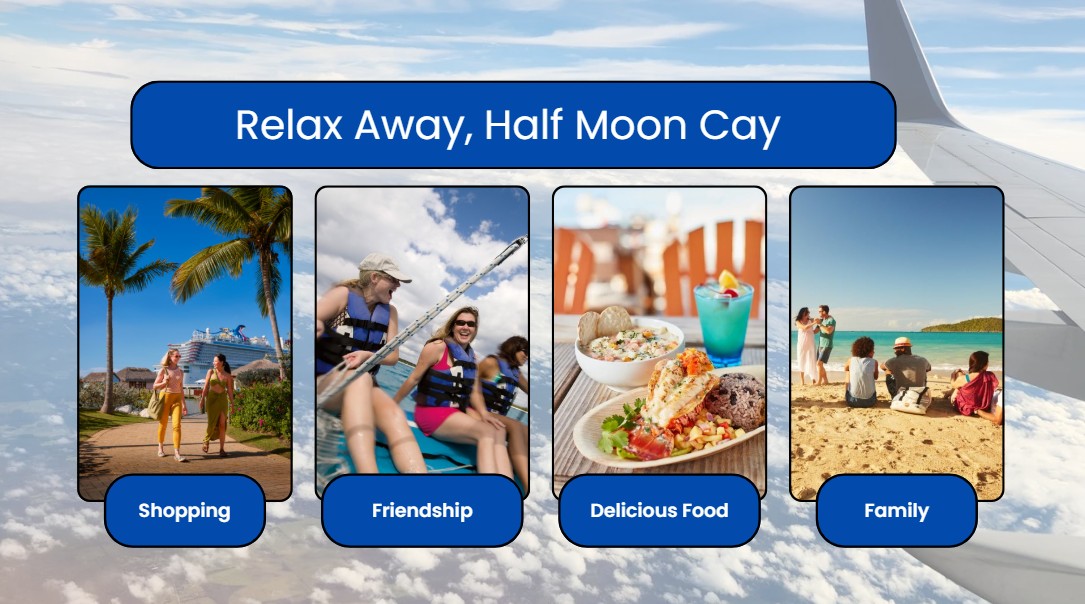 For families, couples, and friends alike, Half Moon Cay is the perfect place to unwind before the holiday hustle begins!