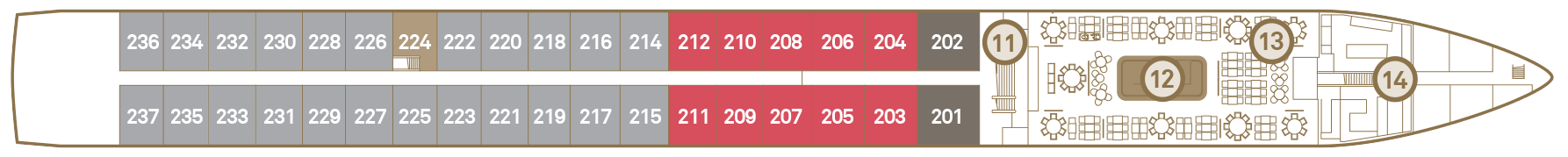 Scenic River Cruises, Scenic Crystal, Jewel and Jade Sapphire Deck 3.png