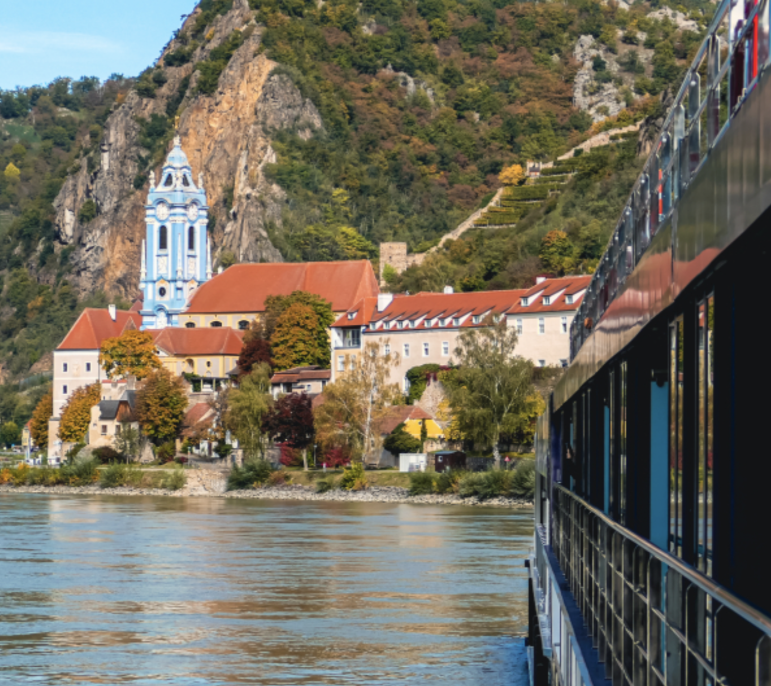 AMA River cruise Dürnstein, Austria, along the Wachau Valley on the Danube River.png
